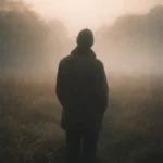 A solitary figure standing in soft morning mist — psychoanalytic therapy for anxiety, Sydney.
